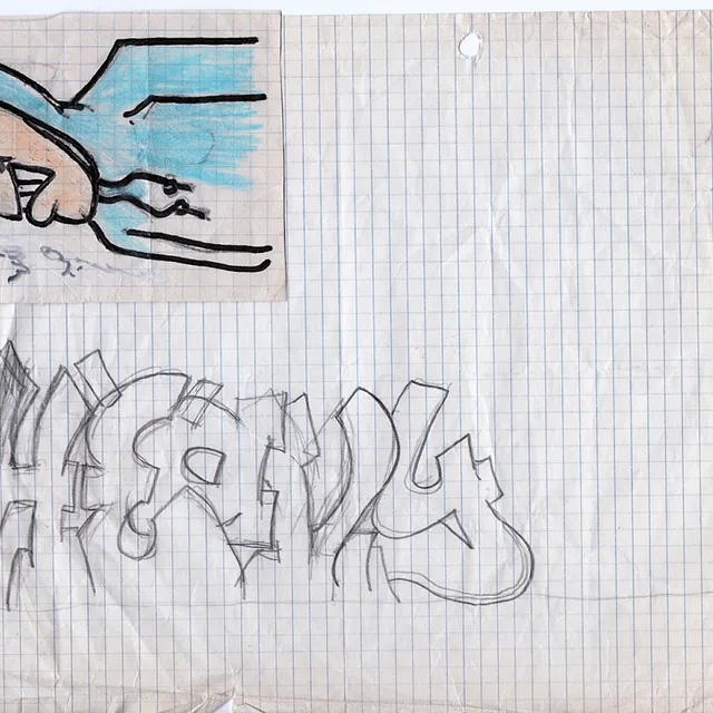 Heavy - + character - sketch - [ca. 1987]